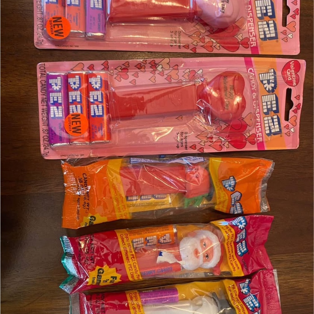PEZ Candy Dispenser Set with Assorted Characters